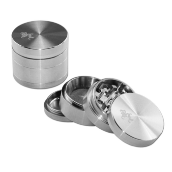 Black Leaf Edelstahl-Grinder 4-tl.