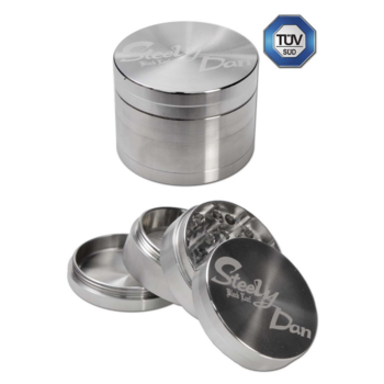 Black Leaf Steely Dan Edelstahl-Grinder 4-tlg