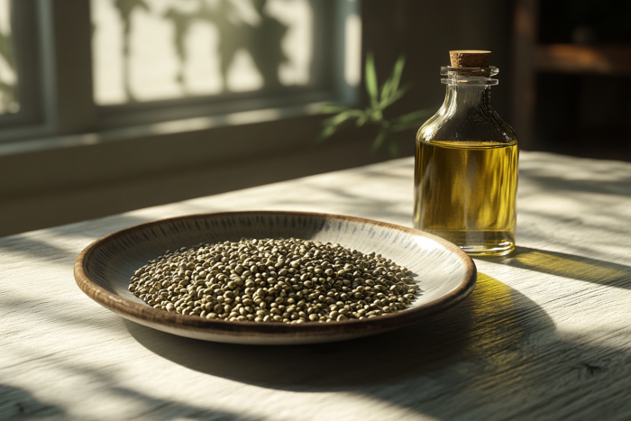 teller_mit_hanfsamen_auf_einem_tisch