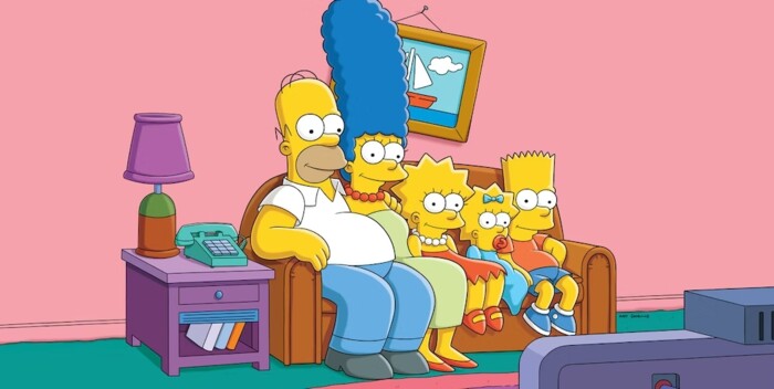 Szene aus der Serie Simpsons