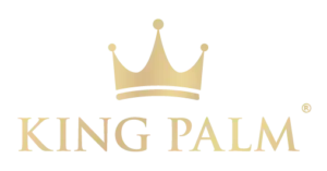 KING PALM 59 King Palm logo gold