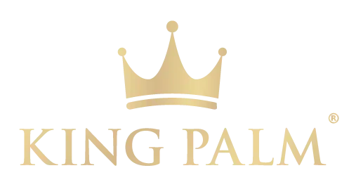 King Palm logo gold