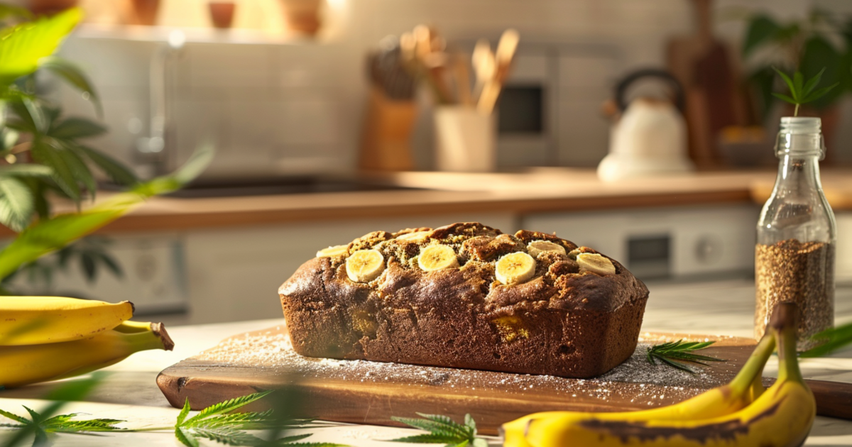 Cannabis Bananenbrot 1 cannabis bananenbrot
