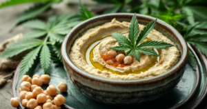 Cannabis infused Hummus schnell und einfach selbst machen 8 cannabis infused hummus