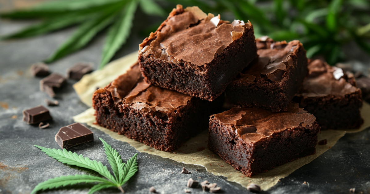 Cannabisbutter-Brownies 2 cannabis space brownies