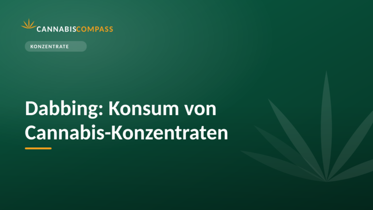 Dabbing: Konsum von Cannabis-Konzentraten 13 Dabbing: Konsum von Cannabis-Konzentraten