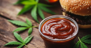 infused cannabis bbq sauce